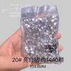 Strass de Arte de Unhas de Diamante Flat-Back Pequenos Redondos Strass Decorações de Unhas Brilhantes da Moda Ss4 Diamantes Soltos