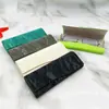 Estuche para gafas compacto y exquisito con patrón de ondas de agua, lujoso, de alta gama, resistente y a prueba de caídas