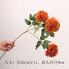 3 Bolas de Peonías Artificiales para Arreglos de Boda, Flores de Peonía de Seda para Decoración de Bodas, Flores de Peonía Artificiales al por Menor