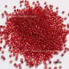 Relleno de Plata Rojo M37 Fila Juego Completo de Cuentas de Arroz, Cuentas Tubulares, Cuentas de Esquina, Cuentas Sueltas, Joyería Hecha a Mano para Bricolaje, Accesorios para Ropa Cosidos a Mano