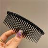 Peine de cristal para el cabello, peine para flequillo, peine invertido, horquilla, accesorios para el cabello coreanos, pinza para el cabello para adultos, organizador para cabello roto en la parte posterior de la cabeza, venta al por mayor