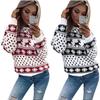 9417 AliExpress Roupas femininas europeias e americanas outono e inverno de 2017 comércio exterior novos coletes estampa de veado Natal à vista