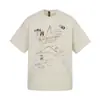 Jia Yiku 2026 Nova Marca Americana de Street Fashion Camiseta Camisa Base Estilo Casal Camiseta Algodão Puro Verão Manga Curta Unissex