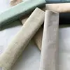 Tela para Sofá F200, Tela Estilo Barriga Grande de Lino Imitación, Tela de Lino de Algodón 100% Poliéster, Funda de Sofá de Color Sólido, Tela para Cojín, Tela Estampada, Lino Rústico