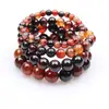 Zhou Lianfa Atacado Taobao Joias de Pedra Azul, Contas Budistas, Pulseiras de Cristal, Ágata, Pedra Olho de Tigre, Pulseiras de Cristal Rosa, Presentes