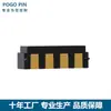 Conector POGOPIN dedal de resorte dedal de antena chapado en oro pasador de inserción de pasador de dedal lado del orificio del pasador pasta de soldar tipo cable de soldadura de carga pasador plano