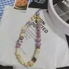 Diseño Original Ins Lodo de Taro Pop Color Cálido Suave Cadena para Colgar Teléfono Móvil DIY Hecha a Mano con Cuentas Cadena para Colgar Cámara CCD