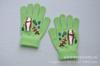 Halloween Navidad atmósfera de terror Fantasma Guantes luminosos mano de calabaza garra de hueso patrón de gato negro guantes de impresión offset