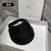 Gorra de Malla de Nuevo Estilo 2026 con Pliegues, Sombrero Negro de Malla Abierto para Protección Solar para Mujer, Sombrero de Sol de Verano para Salidas