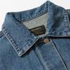 North Boundary Roupa Masculina Estilo Americano Marca Tendência Primavera 2026 Nova Jaqueta Lavada Simples Cityboy Jaqueta Jeans Masculina