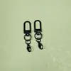 Fivela de Porta Giratória Colorida Acessórios de Ferragens Metálicas Fivela de Porta em Forma de U Fivela de Lagosta Suspensa Acessórios DIY para Bonecas Fivela de Suspensão para Bolsa de Boneca