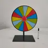 Rueda de la Fortuna para Transmisión en Vivo, Activity Prop de Enseñanza, Juego de Sorteo Borrable, Ruleta Pequeña de Escritorio