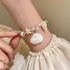 2025 Venta Caliente Transfronteriza Estilo Vacaciones de Verano en la Costa Pulsera Tejida a Mano con Forma de Caracola y Estrella Accesorios