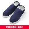 Zapatos de algodón PVC antiestático al por mayor otoño e invierno forrados de felpa cálidos zapatos de algodón de protección laboral suela blanda SPU top bajo zapatos de algodón de toalla media