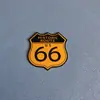 Adecuado para calcomanía de coche Cadillac SRX RUTA 66 logo conmemorativo de coche RUTA US placa de metal con nombre logo de aluminio