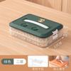 Caja para Empanadillas de Gran Capacidad Especial para el Hogar Caja para Empanadillas Chaos Refrigerador Conservador de Huevos Caja Congeladora Almacenamiento Multicapa