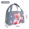 Bolsa Clásica de Lonchera de Moda, Bolsa de Lonchera de Dibujos Animados Soñadores, Bolso Tote Pequeño, Bolso de Mano de Gran Capacidad, Bolsa Térmica Portátil para Estudiantes