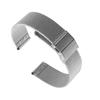 Hebilla Mariposa de Doble Pulsación Línea 06 de Liberación Rápida Correa de Malla Milanesa con Hebilla Integrada de Resorte para Reloj Barra de Resorte de Liberación Rápida de Acero