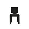 Silla de Comedor Nórdica Creativa de Cachemira Negra para Celebridades de Internet Hogar Moderno Simple Estilo ins Taburete Respaldo Silla de Maquillaje