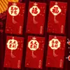 2027 Año del Cordero Sobre Rojo Hojuelas Doradas Escarchado Creativo Dibujos Animados 3D Zodiaco Cien Yuan Mil Yuanes Sobre de Dinero de la Suerte Bolsa de Sobre Rojo de Año Nuevo