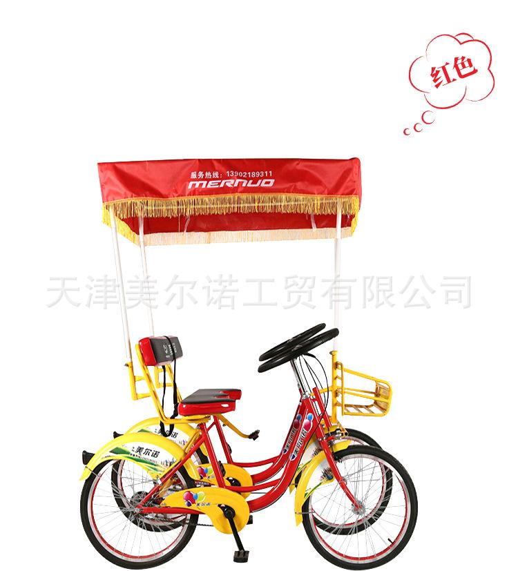 自行车,观光车,脚踏车休闲,多人骑,景区观光车,双人自行车