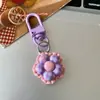 Llavero Colgante de Encaje de Dibujos Animados Fruta Corazón de Chica Estudiante Mochila Escolar Estuche Mejor Amigo Colgante Exquisito