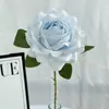 Nuevas Flores de Rosa Artificiales de Lujo, Flores Artificiales para Decoración del Hogar, Ramos de Boda, Decoraciones de Pared, Arreglos Florales para el Hogar, Flores Artificiales