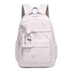 Mochila Versátil Estilo Coreano para Estudiantes, Estilo Dulce, Gran Capacidad, Bolso Escolar con Múltiples Compartimentos, Mochila para Escuela Secundaria y Secundaria Inferior, Alto Valor Estético, Venta al por Mayor