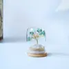 Árvore de Cristal Natural Transfronteiriça, Flor Eterna, Cobertura de Vidro, Árvore da Fortuna de Cristal, Pilar de Cristal, Aglomerado de Cristal, Enfeites de Decoração para Casa