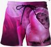 Chen Ziliang 3D impressão colorida casual shorts praia calças