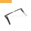 Adequado para 25 Faixas Decorativas de Faca de Ar Dianteira Bmw X3, Molduras Decorativas de Lanterna de Nevoeiro Traseira, Acessórios de Modificação Externa Guerreiro Preto