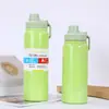 Amazon Caneca Térmica de Aço Inoxidável 304 Portátil Grande Capacidade Garrafa de Água Esportiva Garrafa Espacial para Viagem ao Ar Livre Ciclismo