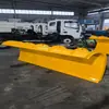 Empujador de nieve para vehículo de 2 m Pala de nieve de 2,5 m Empujador de nieve para carretera de saneamiento de 3 m Quitanieves de invierno