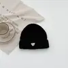 Gorro de Lana para Bebé Estilo Otoño e Invierno Oso con Bordado de Letras Pequeñas Gorro de Punto 0-3 Años Gorro de Punto para Bebé Invierno