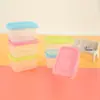 Caixa Pequena para Conservar Alimentos Caixa Plástica Selada Caixa para Comida de Bebê e Criança Pequena Caixa para Retenção de Amostras de Alimentos de Cantina Jardim de Infância Escola Outro