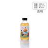 Botella de bebida redonda con tapa de aluminio, boca pequeña, botella de vidrio para leche, té, jugo, botella Boston de 100 ml, botella de solución salina de 500 ml