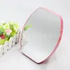 Espejo de tocador Espejo portátil Escritorio Escritorio Maquillaje Espejo pequeño Simple Plegable Portátil Espejo de princesa Espejo de maquillaje