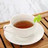 Macaron Caracol ardilla lindo silicona colgante bolsa de té fiesta TAZA clip distintivo decoración borde de taza colgante