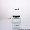 Venta Directa de Botellas Cuadradas de Vidrio de Alta Capacidad en Varios Tamaños, Botellas para Pepinillos, Botellas Domésticas para Miel, Botellas Transparentes de Vidrio para Mermelada y Salsa de Chile para Uso en la Cocina