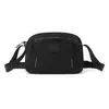 Bolso bandolera minimalista de zorro colorido estilo coreano para mujer, ligero, bolso de hombro de nailon resistente al agua, bolso de mano casual