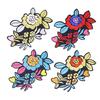 Bordado Computadorizado Moda Comércio Exterior Conjunto de Flores e Pássaros Patches Decorativos Bordados para Bolsas, Sapatos, Chapéus Patches DIY Feitos à Mão