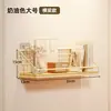 Estante de almacenamiento de pared sin taladro para habitaciones de residencia estudiantil, esenciales para residencia estudiantil, cesta colgante de pared para camas de estudiantes universitarios, estante de almacenamiento de pared para mesita de noche