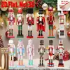 Quebra-Nozes de Natal Decorações de Natal Enfeites de Madeira Artesanato em Madeira Decorações para Festa de Natal Enfeites Pendentes