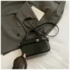 Bolso Cruzado de Hombro Único de Color Sólido Elegante Estilo Verano 2026 para Mujer, Bolso de Moda de Alto Valor, Bolso de Mano Simple Casual
