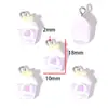 Lindo accesorio de resina miniatura realista taza de fruta colgante DIY para bolsa llavero de teléfono adorno W790