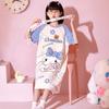 Versión coreana de vestido de niña camisón caricatura verano algodón fino ropa para aire acondicionado lindo estilo princesa camisón de verano al por mayor