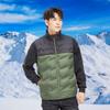 Chaleco de plumón de talla grande para mujer, Chaleco de plumón de pato blanco de alta gama para hombre, Chaleco cálido para pareja con cuello alto, Uniforme de clase de otoño e invierno con logotipo impreso