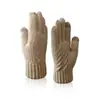 Nuevos Guantes de Punto Cálidos de Invierno para Hombres y Mujeres con Pantalla Táctil para Teléfono Móvil, Esquí, Ciclismo al Aire Libre, Guantes Elásticos para Dedos