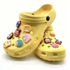Charms de personaje de dibujos animados para zapatos tipo zueco, lindos charms decorativos DIY versión Q para zapatos de jardín infantiles, exclusivamente para comercio electrónico transfronterizo