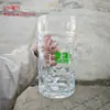 Venta al por mayor de fabricante Tarro de cerveza de vidrio de material alto blanco Tarro de cerveza de barril 1 litro Tarro de cerveza 0.4 litros 0.3 litros Tarro de cerveza publicitario